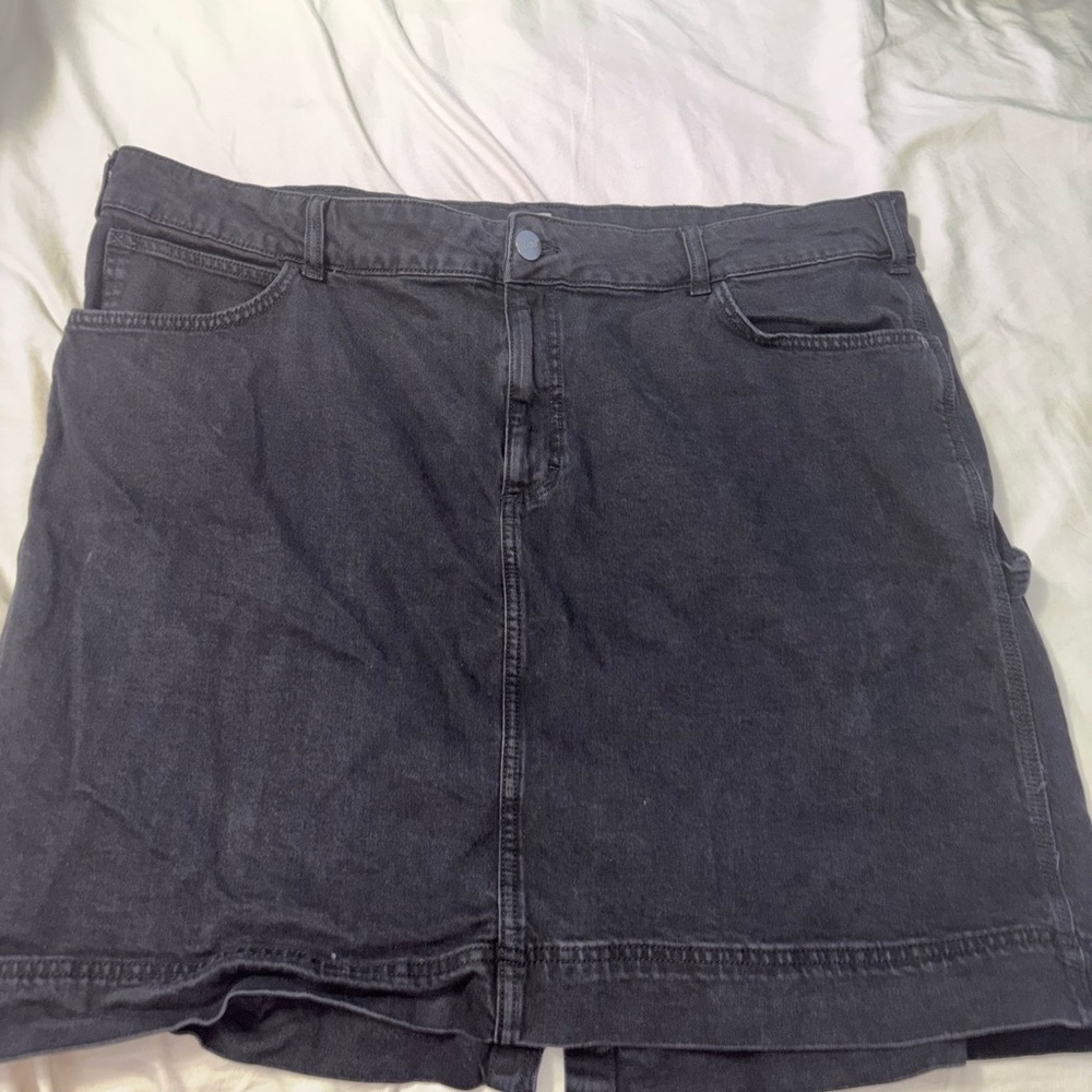Lee Charcoal Mini Skirt